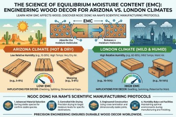 The Science of Equilibrium Moisture Content (EMC): Engineering Wood Decor for Arizona vs. London Climates
